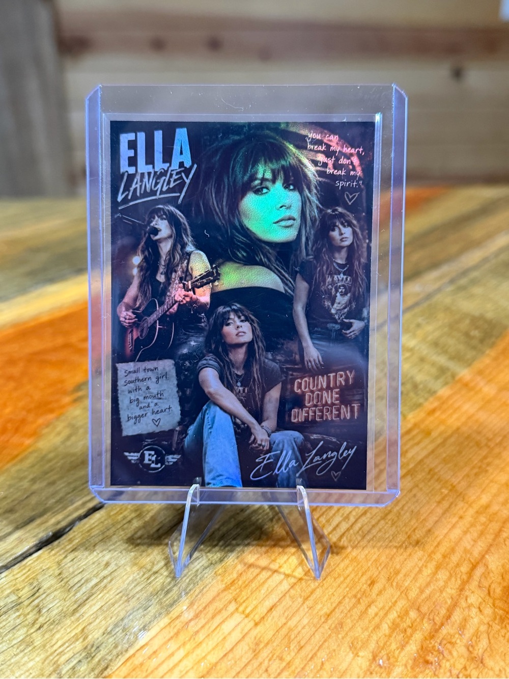 Ella Langley Custom Card